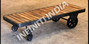 Industrial Cart Coffee Table