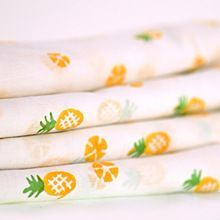 Cotton Voile Pineapple Print Fabric