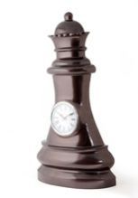 Aluminum Wall Decor Chess Coin Clock