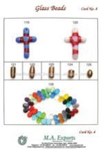 Cross Glass Pendants in Furnace and Lampwork