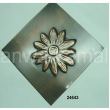 Handmade Flower Copper Tiles