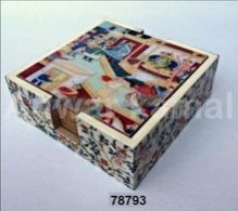 Wooden Coasters Sets Painted