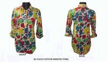 Cotton Flower Printed Tunic