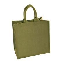 Tote Plain Shopping Jute Bag