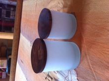 Frosted Glass Candle Holder