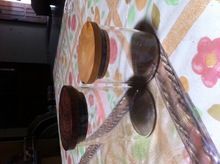 Pyrex Clear Glass Jar with Wooden Lid