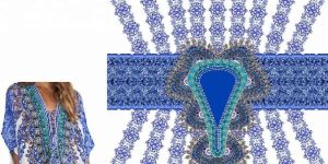 Digital Printed Kaftan