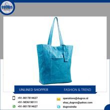 Leather Shopping Bag