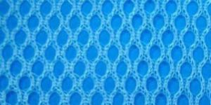 Blue Net Mesh Fabric