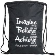 Polyester Fold Able Drawstring Bag