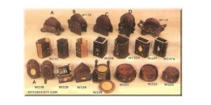 Round Wooden Drink Coaster