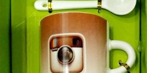 Coffee Cup with Spoon