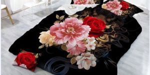 GLACE COTTON DOUBLE BED SHEET