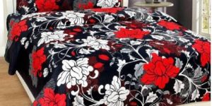 Poly Cotton Printed Bedsheet