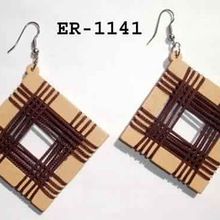 Wooden Beads Earrings