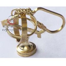 Nautical Armillary Keychain