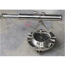 Nautical Brass Telescope with Compass