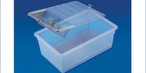 Stainless Steel Twin Grill Animal Cage