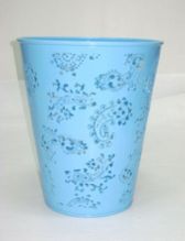 Metal Etched Cut Flower Planter