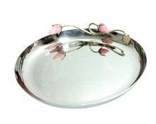 STAINLESS STEEL ROUND SERVING TRAY