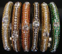 Custom Designs of Handmade Lac Bangle