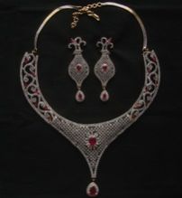 Indian Rhinestone Costume Fashion Jewellery