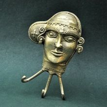 Antique Coat Hook Metal Wall Art