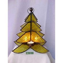 Glass X- Mas Votives