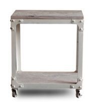 Industrial Look Iron Side Table