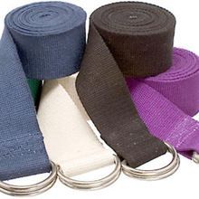 Yoga Strap with Metal D Ring