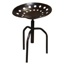 Iron Tractor Stool