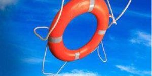 Orange Lifebuoy Circular