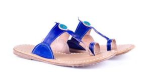 Traditional Blue Ladies Slippers