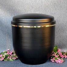 Black Large Funeral Urns