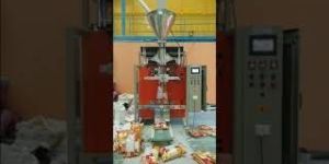 Automatic Form Fill & Seal Machine Belt Drive With Servo Auger Filler