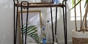 Rolling Bar Cart
