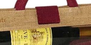 JUTE WINE GIFT HAMPER BAG