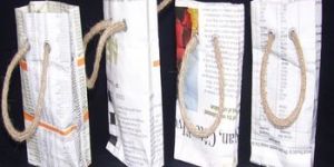 Recycle Newspaper Poly Bag