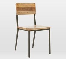 Industrial Rustic Mango Wood Dining Chair