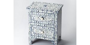 Side Table with Drawers