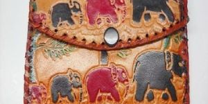 Shanti Niketan Leather Ladies Hand Bag