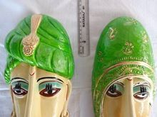 Long Face Wall Hanging Terracotta