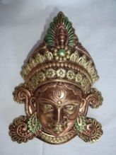 Lord Amman Double Color Terracotta Wall Hanging