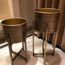 Etching Elegant Planter