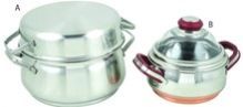 Stainless Steel Cookware Set Fry Pots