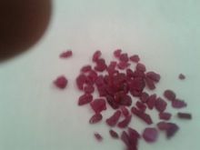 Ruby Rough Stones