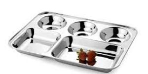 SS Compartment Plate