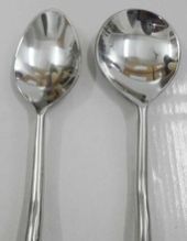 Stainless Steel Spoon and Fork