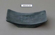 Curve Shape Stone Made Soap Dish