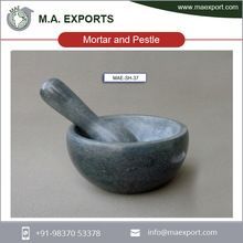 Granite Stone Mortar Pestle Set